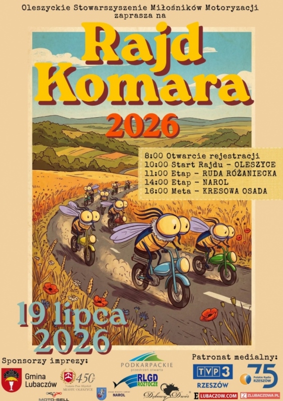 Rajd Komara Oleszyce 2026