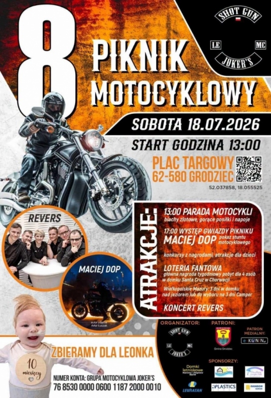 8. Piknik Motocyklowy w Grodźcu 2026