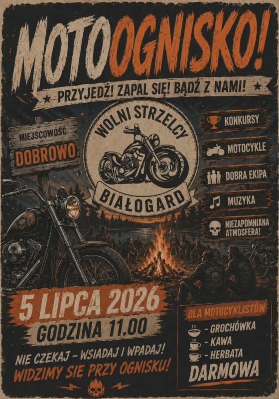 IV Moto Ognisko - Wolni Strzelcy Białogard 2026