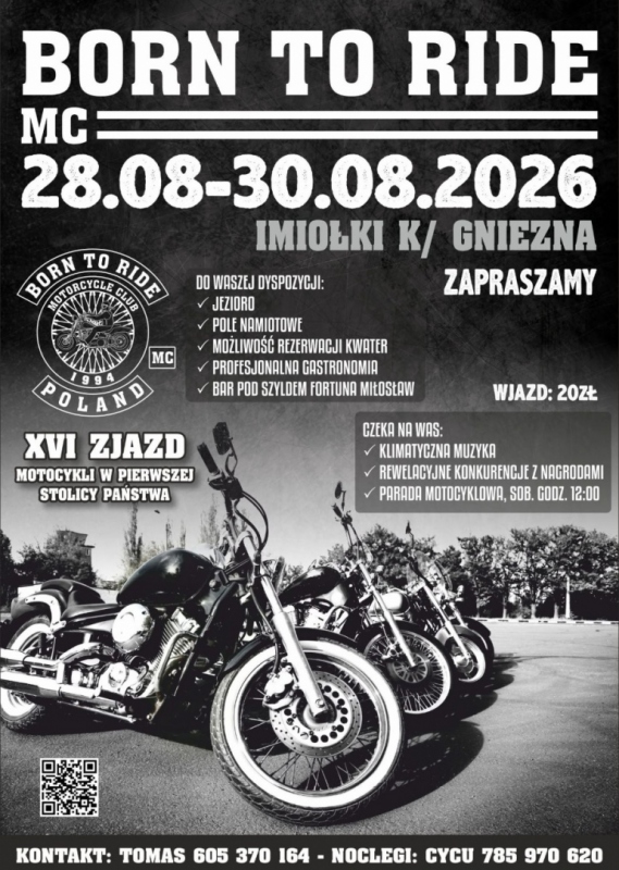  XVI ZJAZD MOTOCYKLI W PIERWSZEJ STOLICY PAŃSTWA.2026