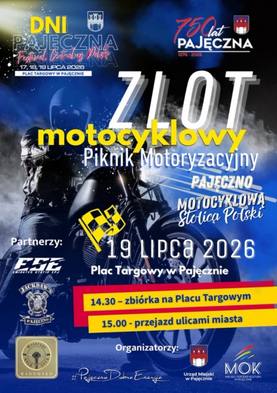 Zloty Motocyklowy Pajęczno 2026