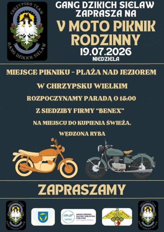 V Moto Piknik Rodzinny Chrzypsko Wielkie 2026
