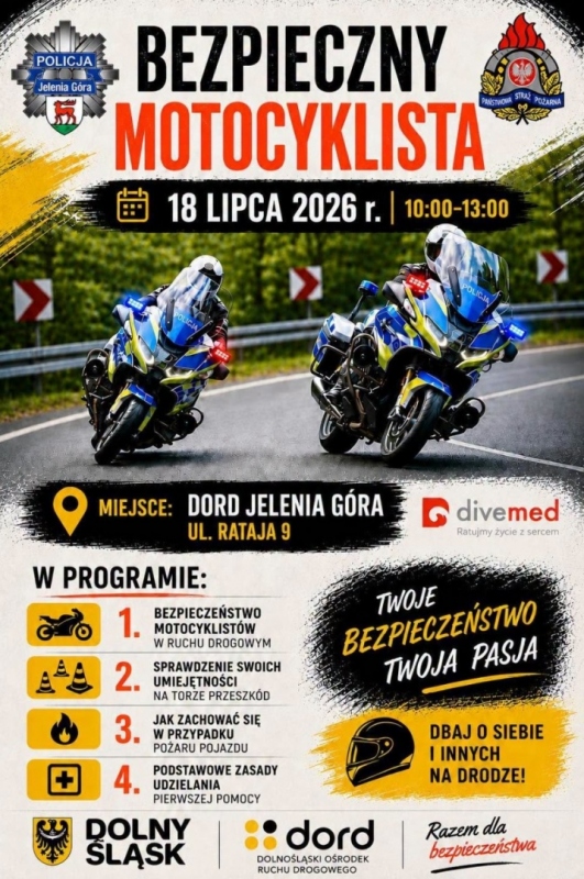 Bezpieczny Motocyklista w Jeleniej Górze 2026