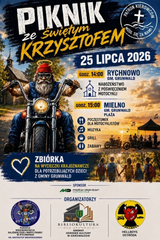 Piknik ze świętym Krzysztofem RYCHNO 2026