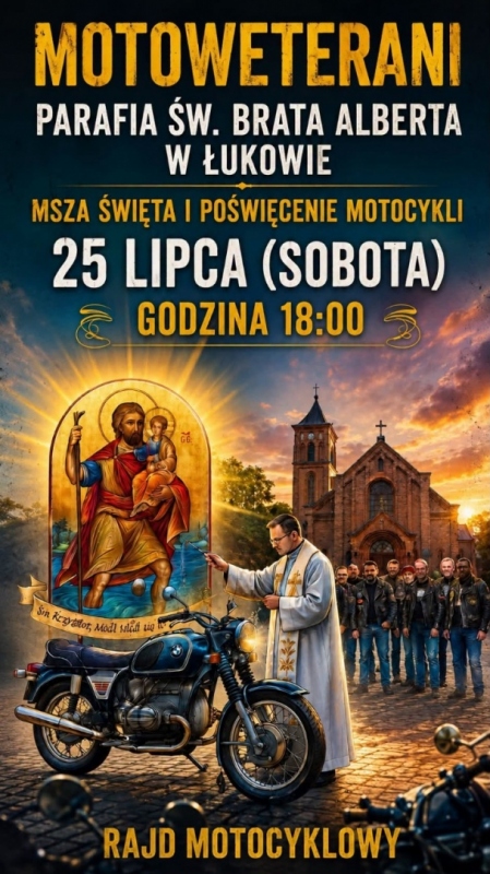 Msza i Poświęcenie Motocykli Łuków 2026