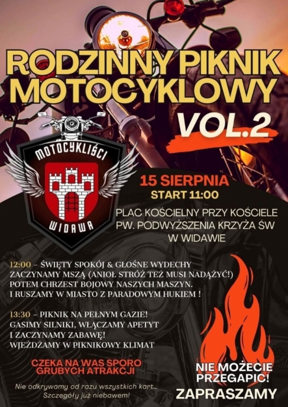 II Piknik Rodzinno-Motocyklowy Widawa 2026