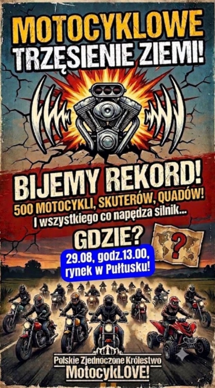 Bijemy MotocykLOVY Rekord Pułtusk – I Edycja 2026