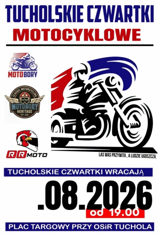 Tucholskie Czwartki Motocyklowe 20.08.2026