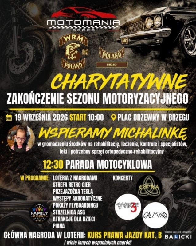 Zakończenie Sezonu Motocyklowego BRZEG 2026