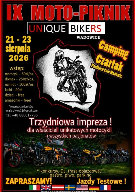 IX MOTO-PIKNIK UNIQUE BIKERS 2026