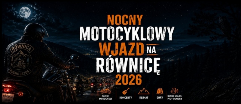 Nocny Motocyklowy Wjazd na Równicę 2026