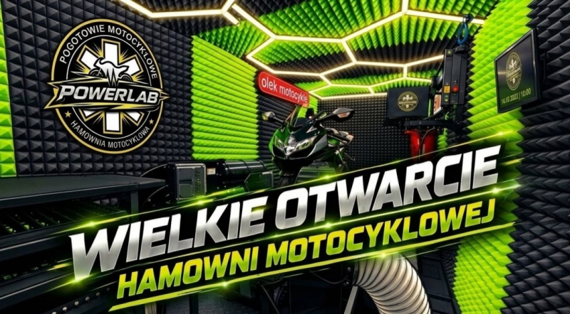 Otwarcie Hamowni Motocyklowej POWERLAB Buczkowice