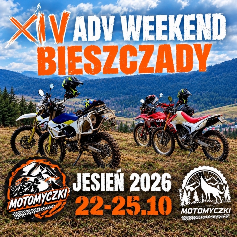 XIV ADV WEEKEND BIESZCZADY JESIEŃ 2026