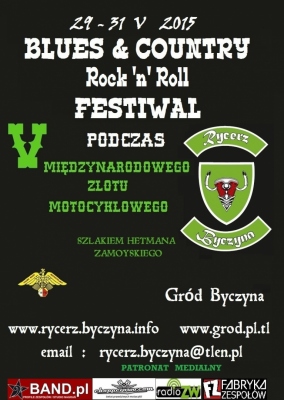 V Zlot Motocyklowy Szlakiem Hetmana Zamoyskiego - Byczyna 2015
