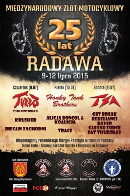 XXV Międzynarodowy Zlot Motocyklowy Radawa 2015
