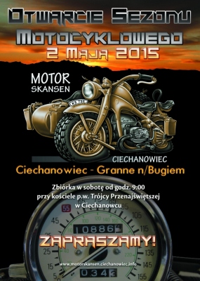 Otwarcie Sezonu Motocyklowego w Ciechanowcu 2015