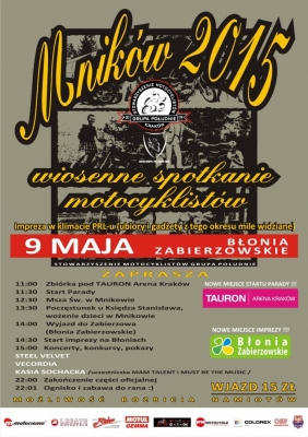 Mników 2015 - Wiosenne Spotkanie Motocyklistów