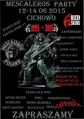 Mescaleros Party Cichowo 2015