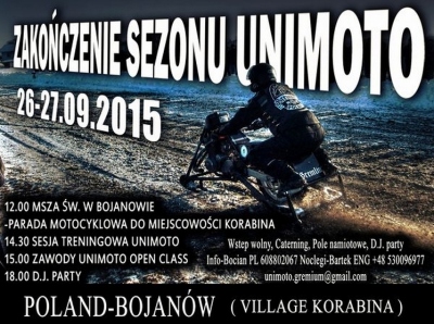 Zakończenie sezonu Unimoto 2015