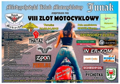 VIII Zlot Motocyklowy Międzychód 2015